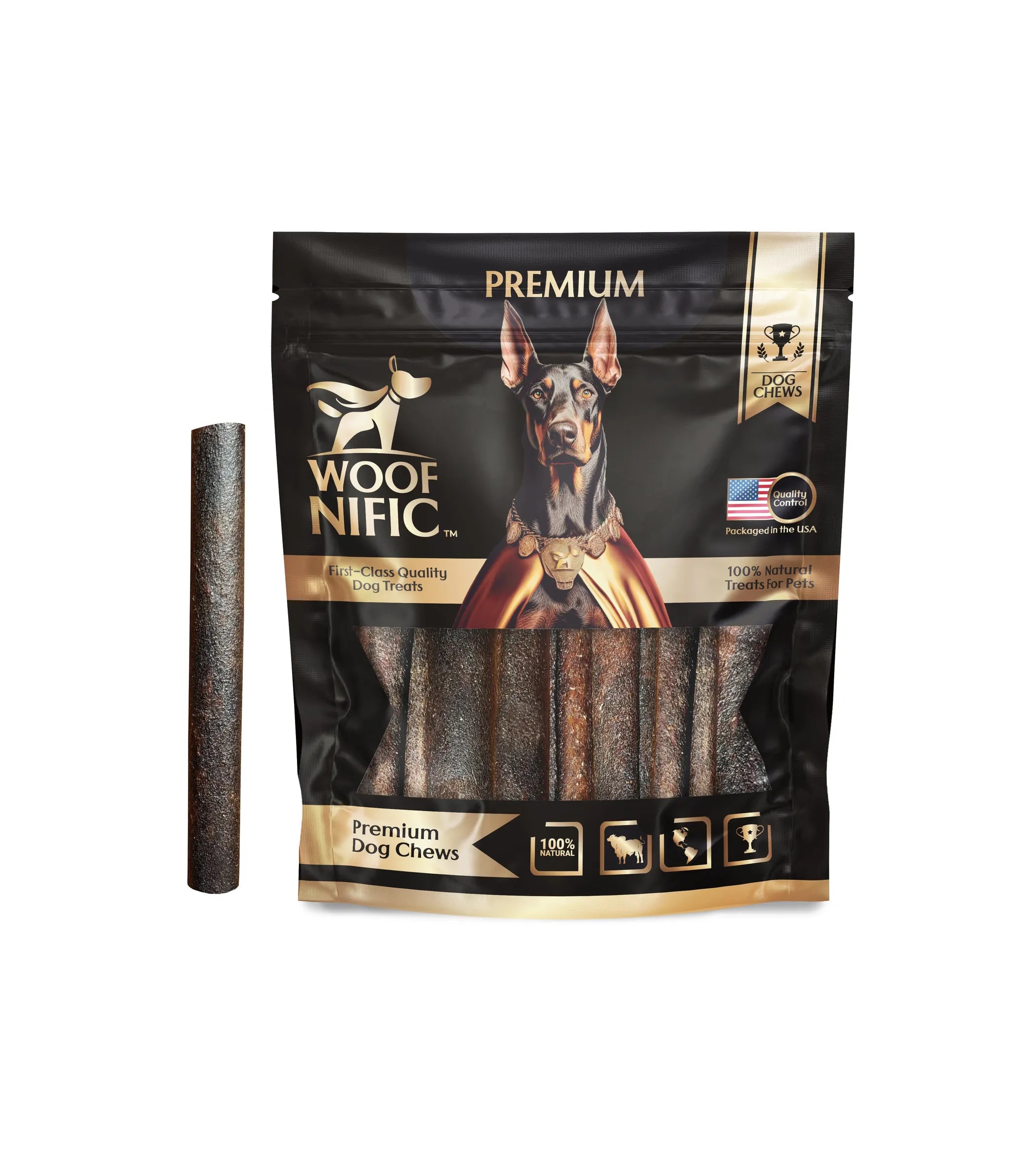 Woof Nific Straight Collagen  Bully Sticks