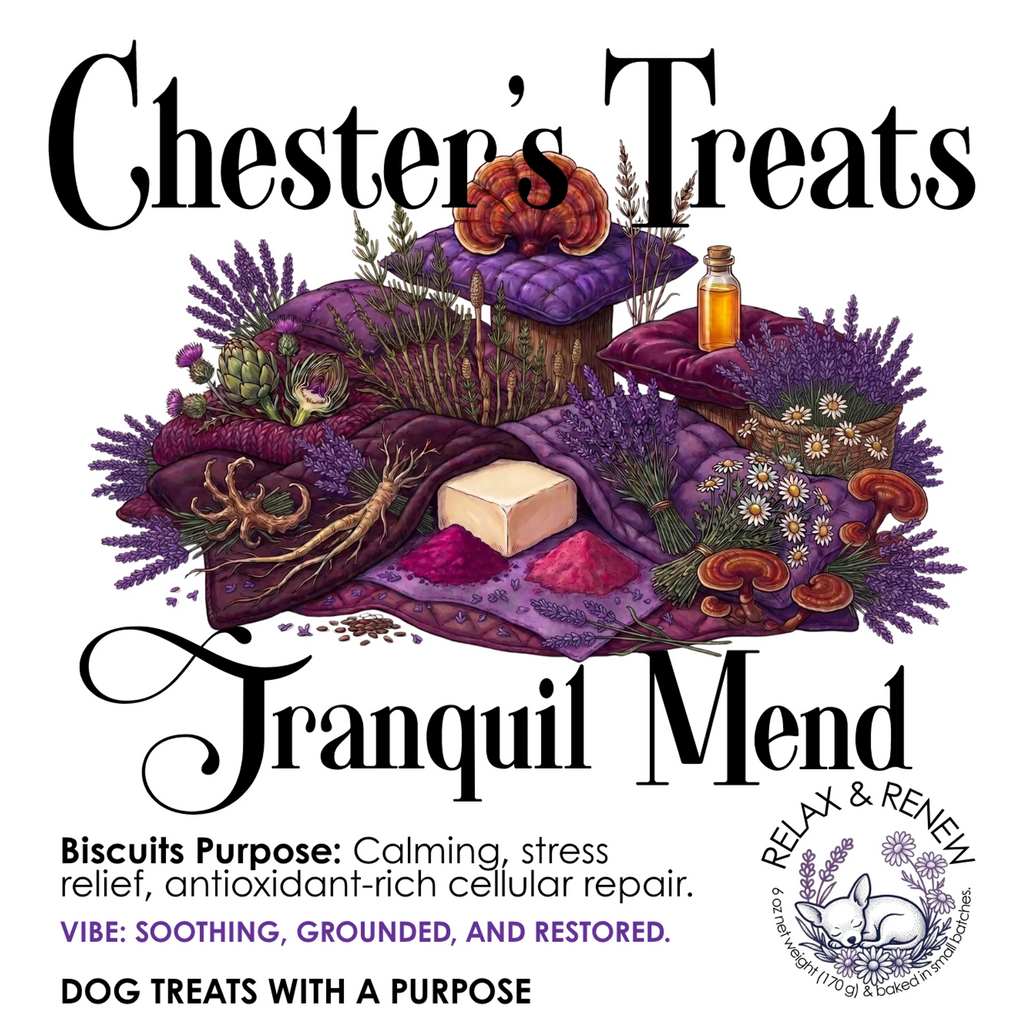 Chester Tranquil Mend Dog Treats for Holistic Recovery