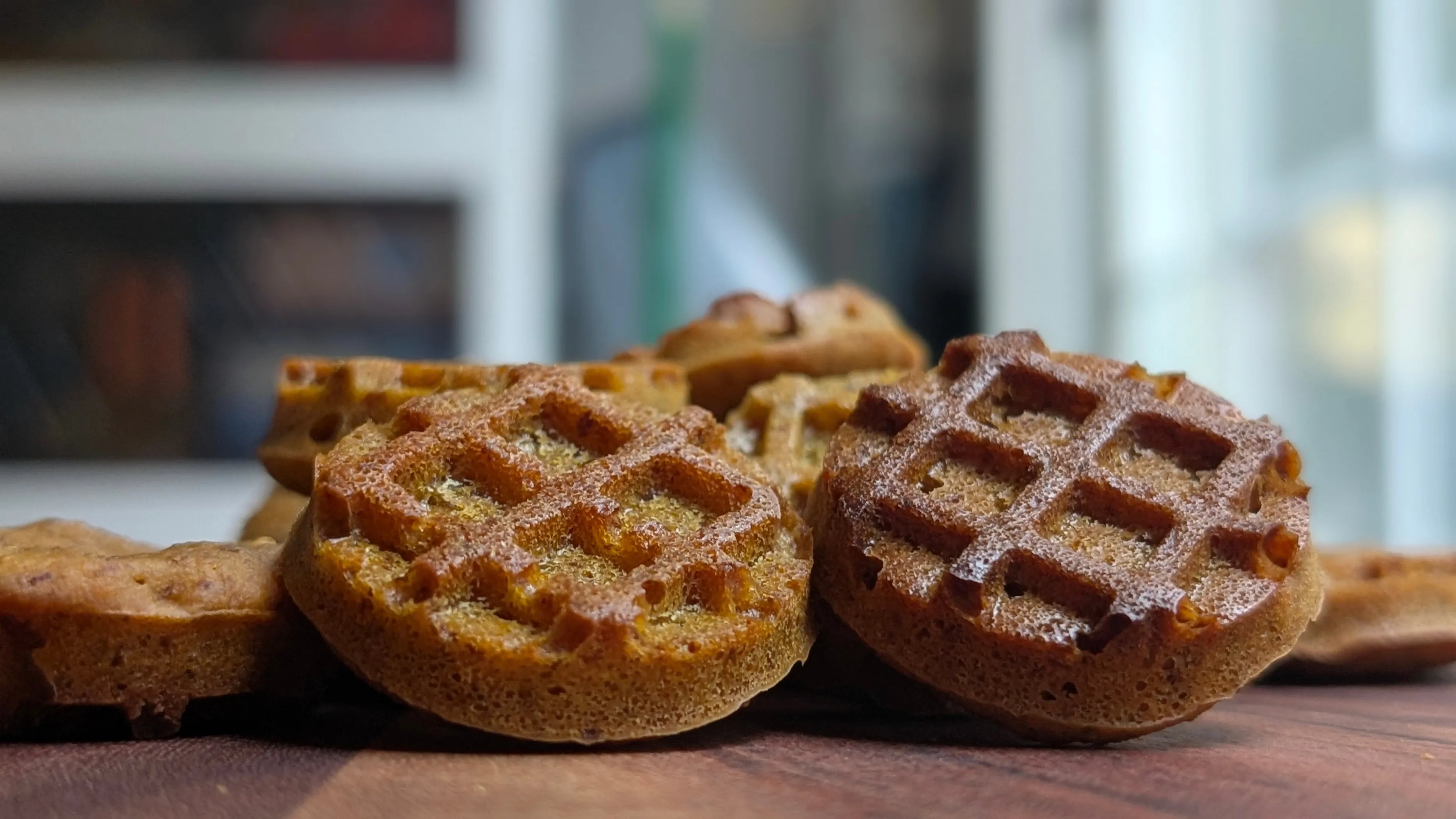 Chester Peanut Butter Waffle Dog Treats with Glucosamine
